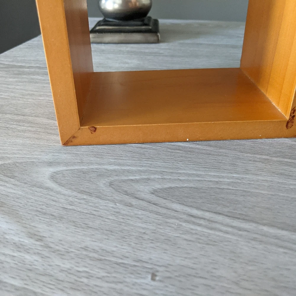 Square Wooden Shadow Box Shelves